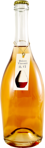 bottiglia di vino rosè, tipo 'Il Vì'